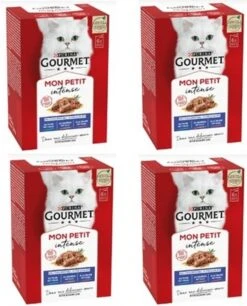 Gourmet Mon Petit Intense - Kattenvoer Natvoer - Vis - 24 X 50 Gr -Kattenbenodigdheden 969x1200 1