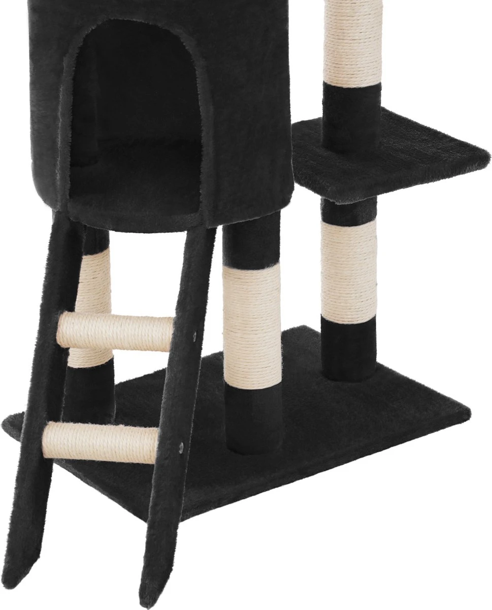 TecTake Dominik Krabpaal - Zwart - 144 Cm 6 TecTake Dominik Krabpaal - Zwart - 144 Cm - Afbeelding 4