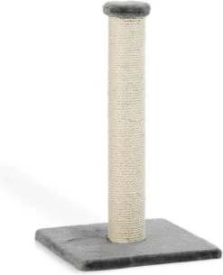 Beeztees Gina - Krabpaal - Grijs - 34x34x60 Cm