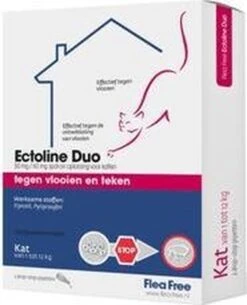 Flea Free Ectoline Duo Kat - Tegen Vlooien En Teken - 2 Pipetten 19 Flea Free Ectoline Duo Kat - Tegen Vlooien En Teken - 2 Pipetten -Kattenbenodigdheden 973x1200