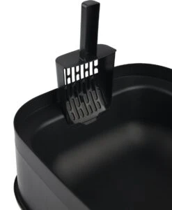 Rotho MyPet Biala Kattenbak Met Kap En Schepje / Gemaakt Van Gerecycled Plastic - Cappucino -Kattenbenodigdheden 987x1200 1